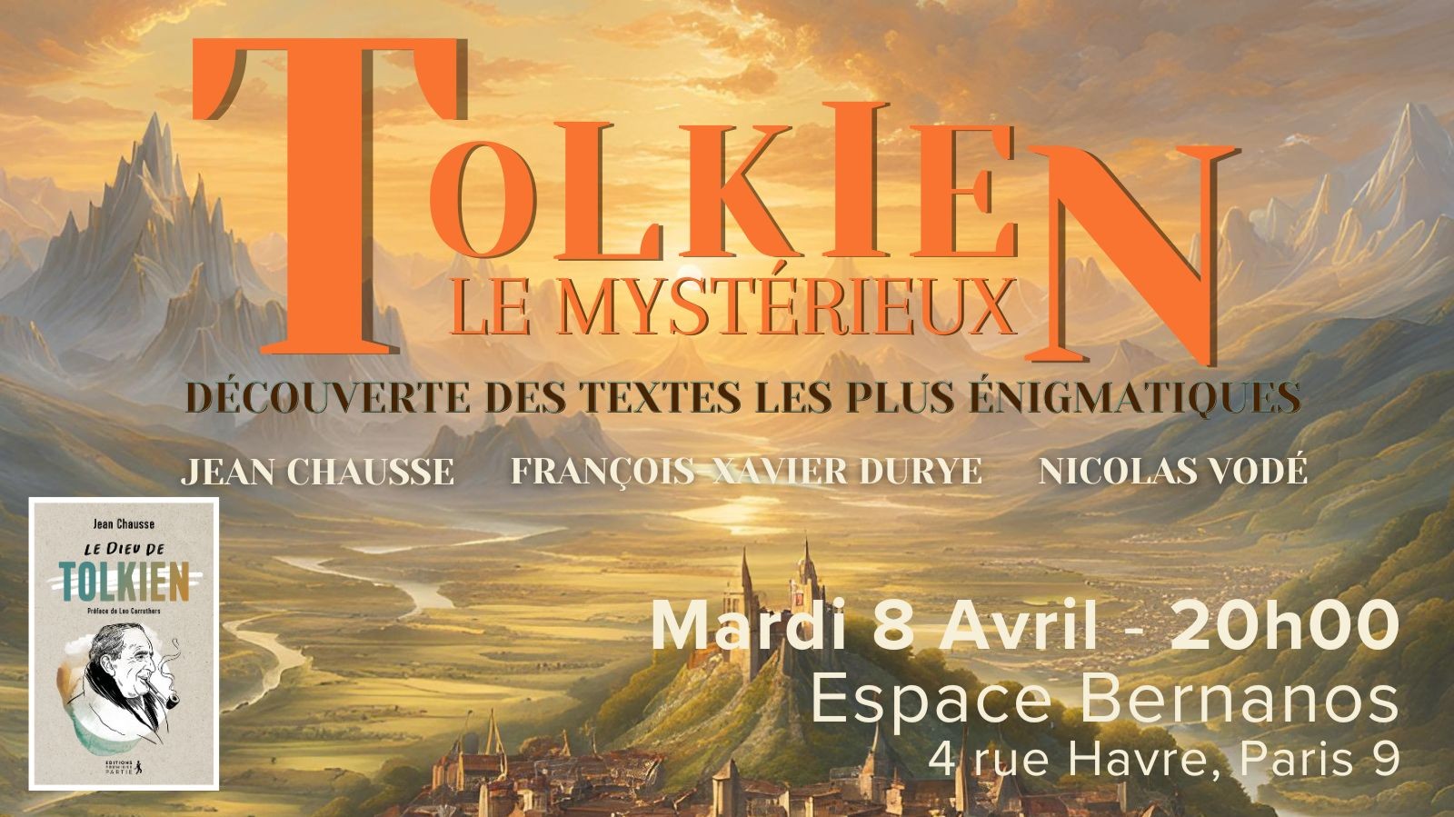 Conférence-lecture “Tolkien le mystérieux”